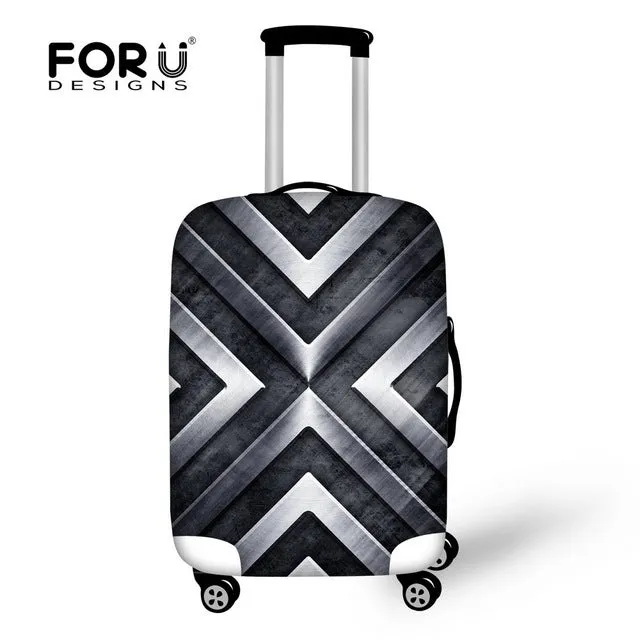 2018 Design Style Cover for Suitcase Bags Travel Luggage Accessories for Men's Women Waterproof Protection Suitcase Case Cover