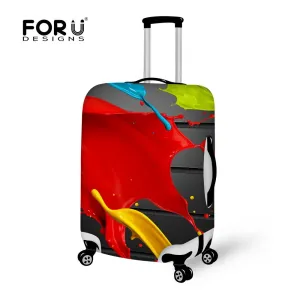 2018 Design Style Cover for Suitcase Bags Travel Luggage Accessories for Men's Women Waterproof Protection Suitcase Case Cover