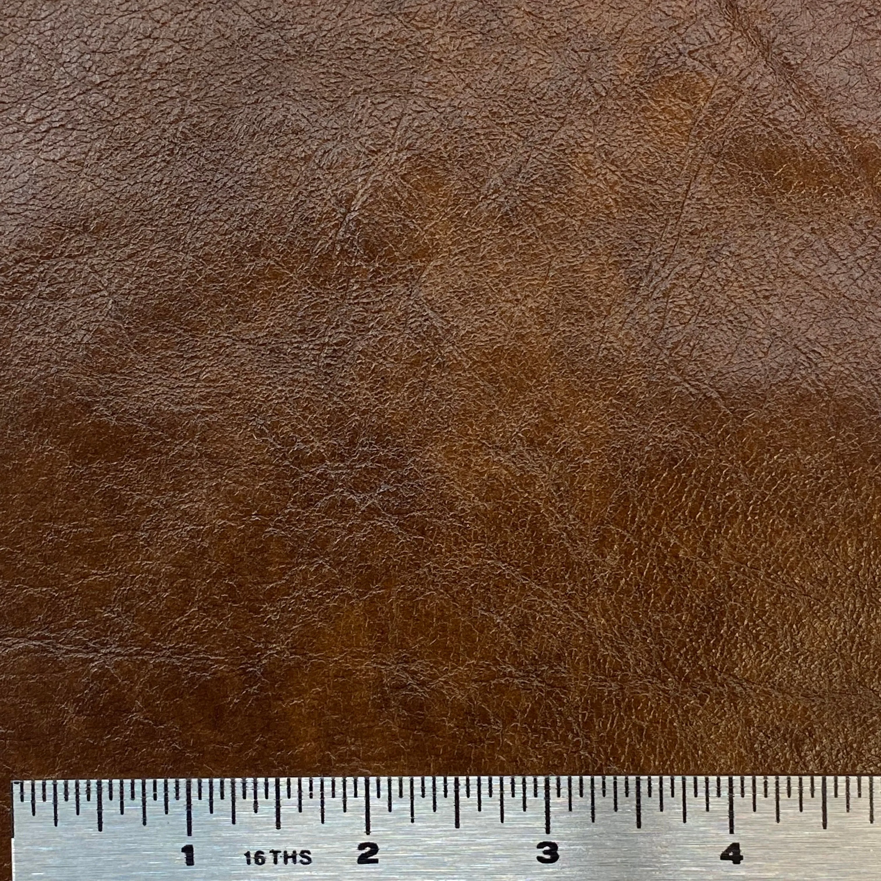 2oz (1.1mm) Cow Leather - Saddle Brown (per square foot)