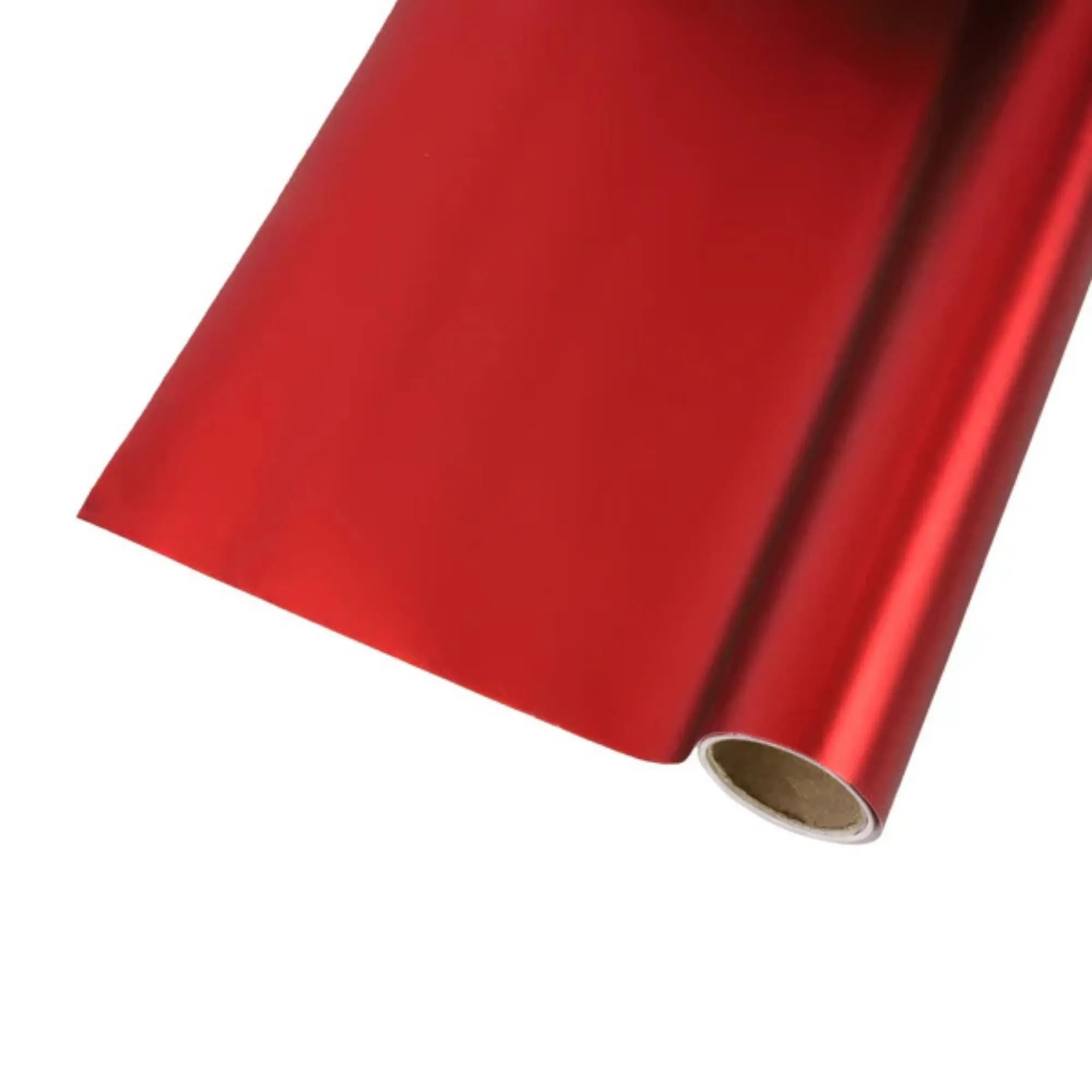 30" x 10' Matte Red Wrapping Paper, Christmas Wrapping Paper