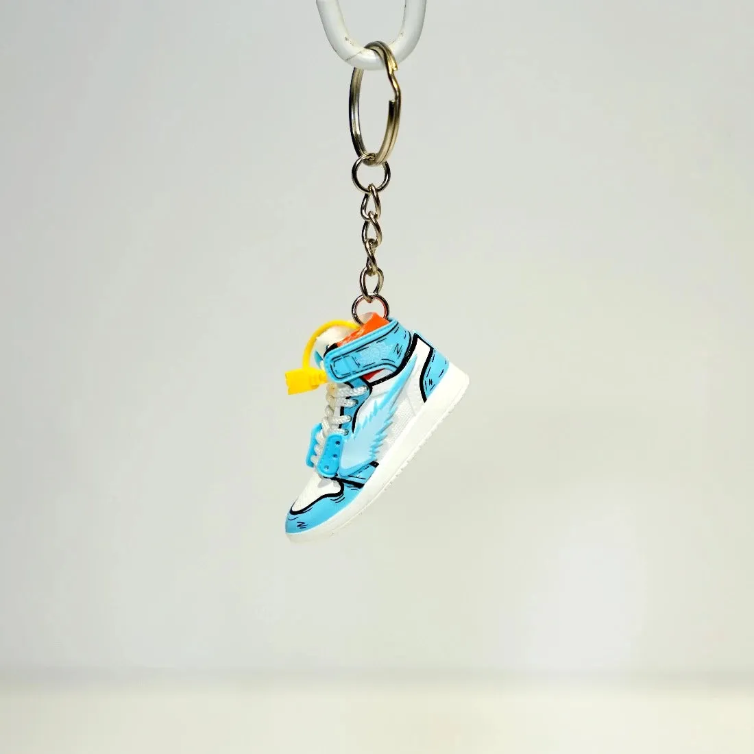 3D Sneaker Keychain AJ1 Custom Vegeta