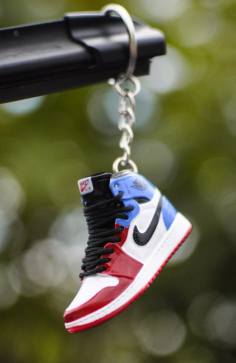 3D Sneaker Keychain AJ1 Fearless UNC