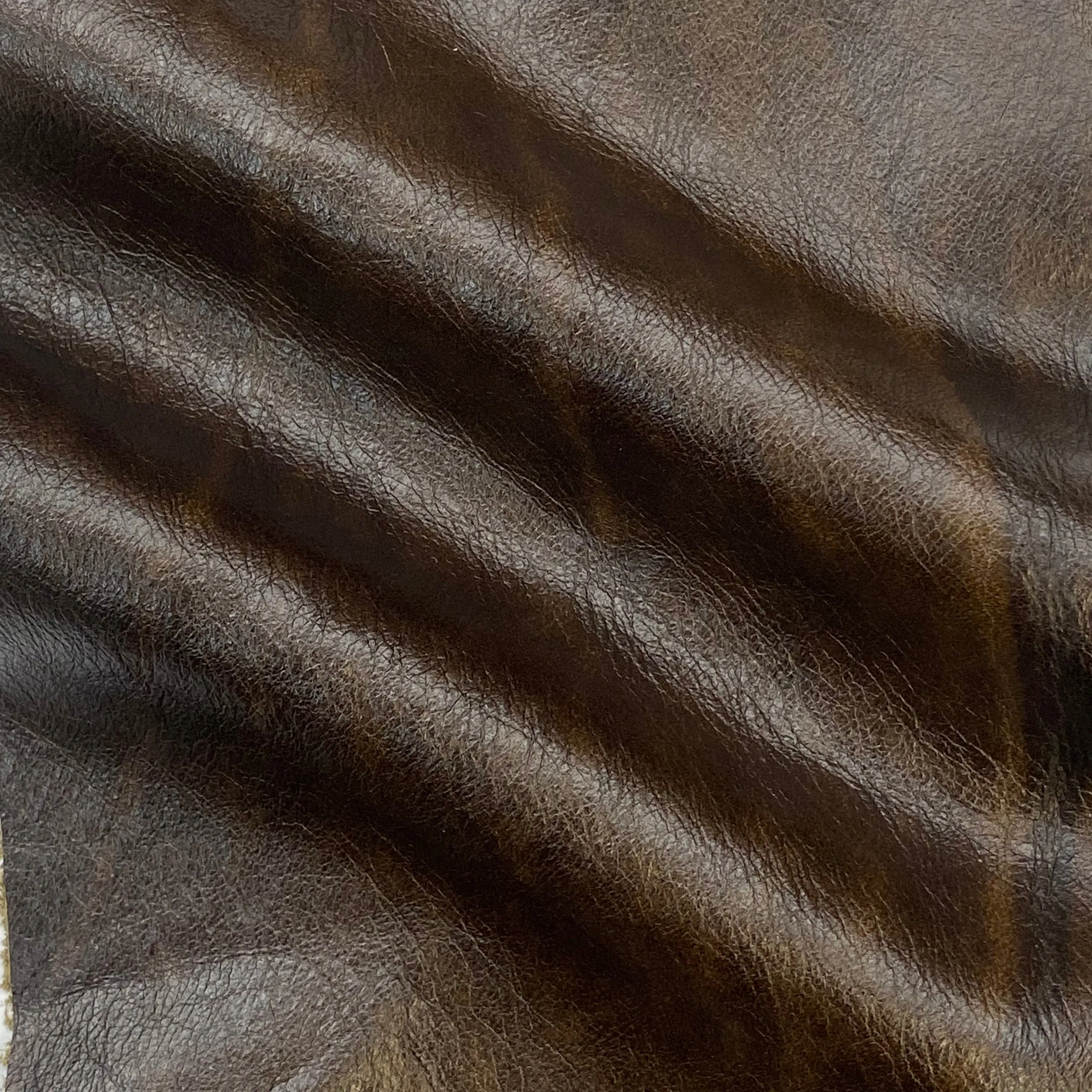 3oz (1.2mm) Cow Leather - Chocolate (per square foot)