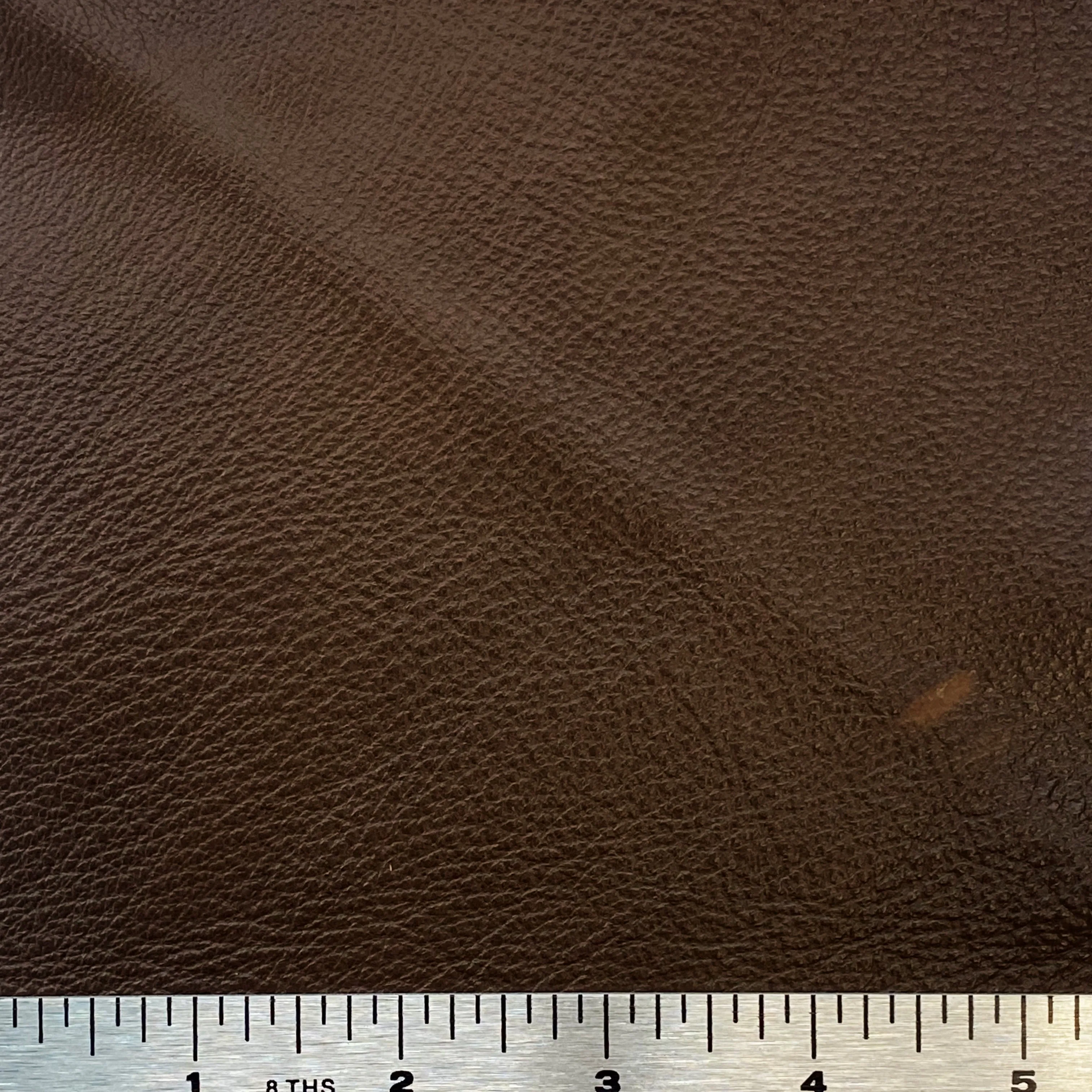 3oz (1.3mm) Cow Leather - Mocha (per square foot)