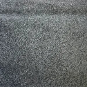 3oz (1.5mm) Metallic Cow Leather - Gunmetal (per square foot)