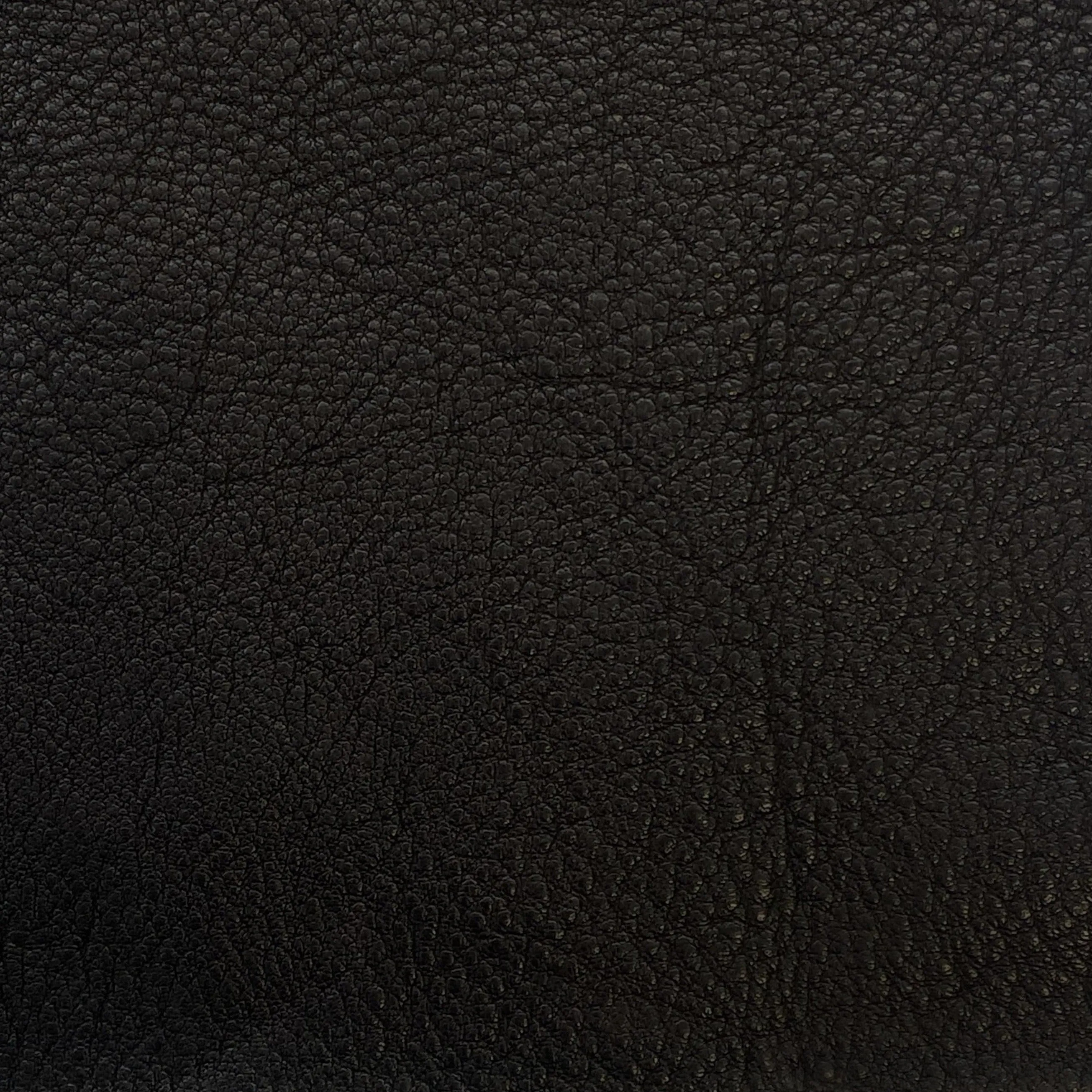 4oz (1.7mm) Cow Leather- Black Brown (per square foot)