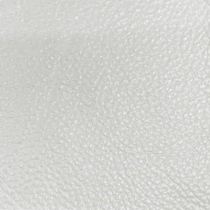 4oz (1.8mm) Pebble Cow Leather - Off White (per square foot)