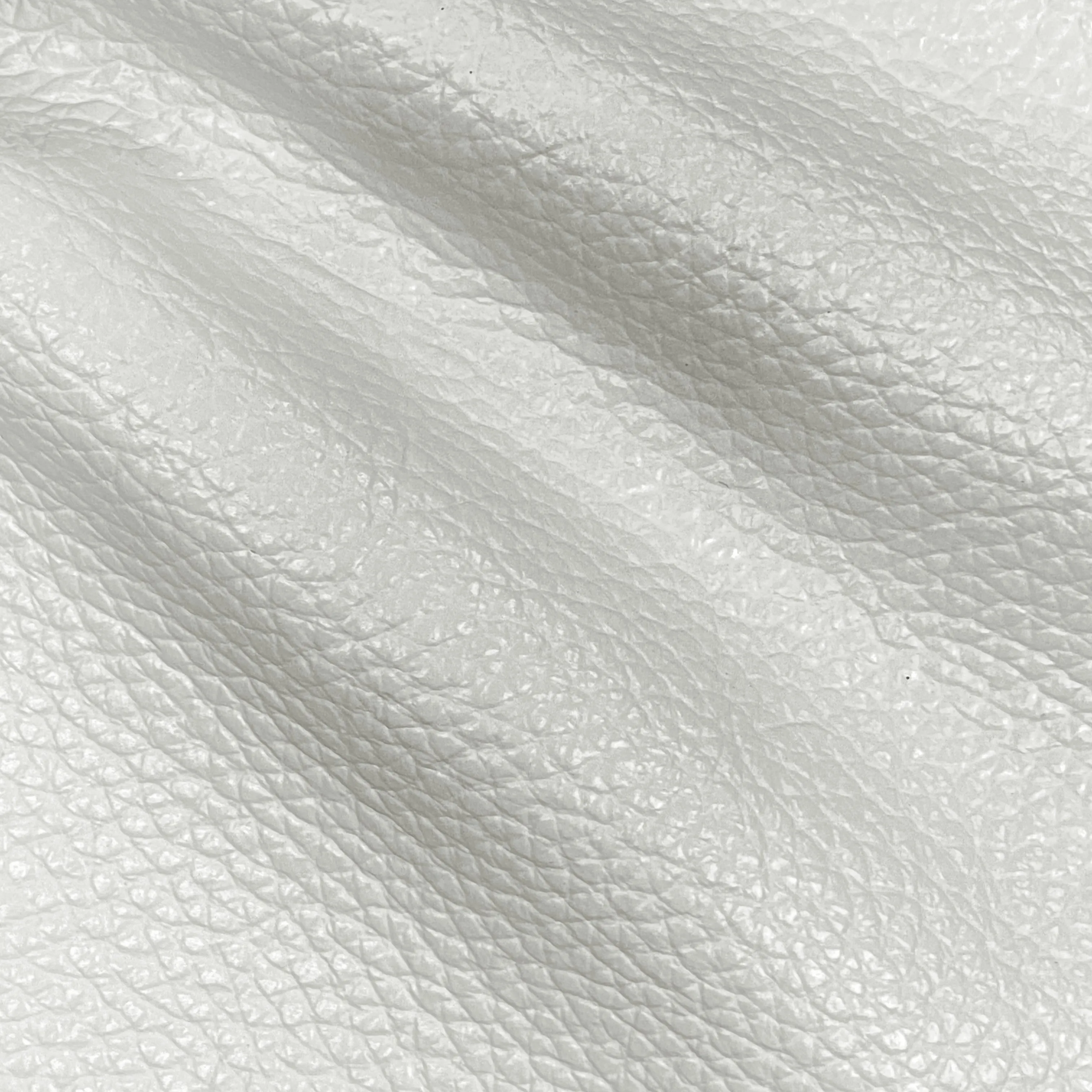 4oz (1.8mm) Pebble Cow Leather - Off White (per square foot)