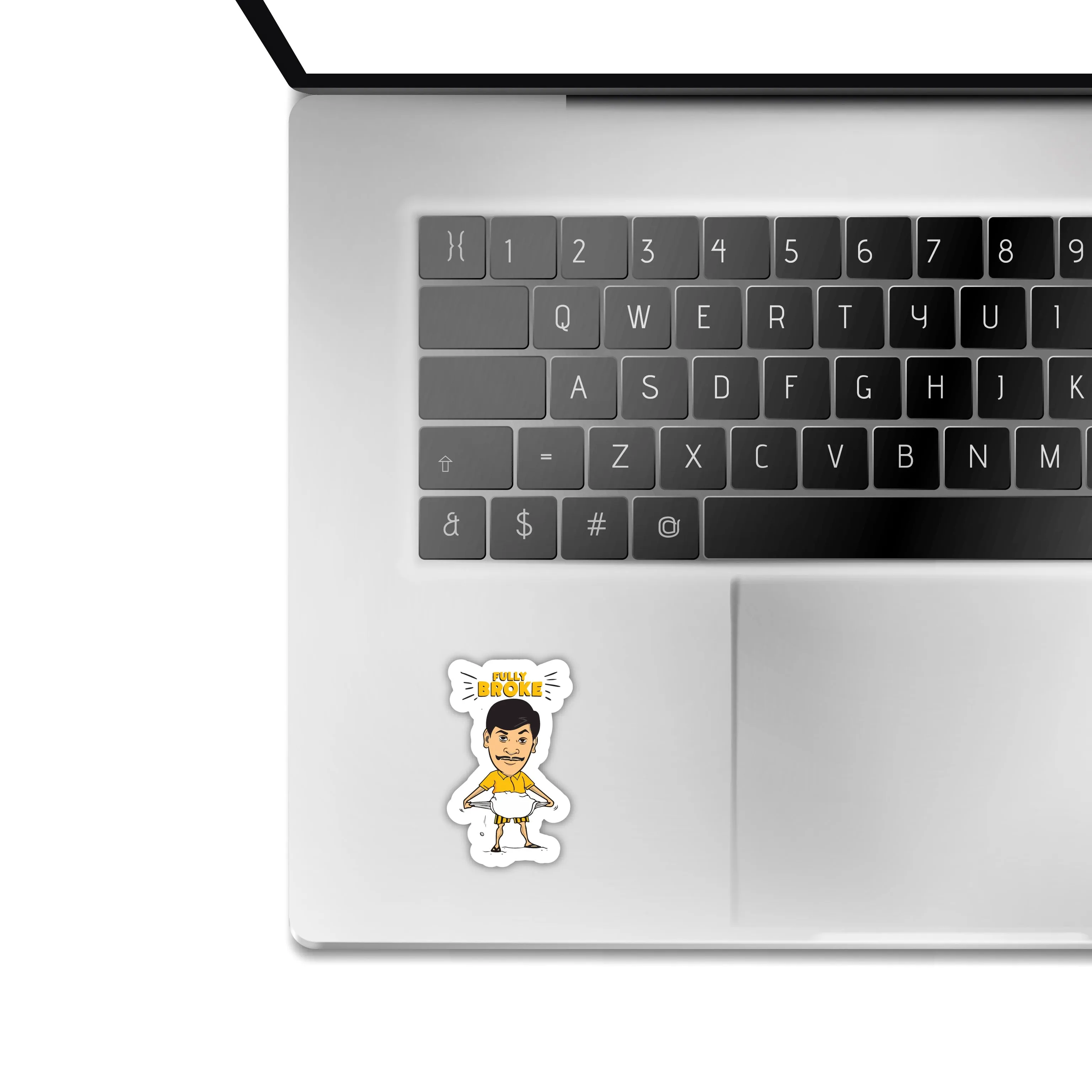 Actor Vadivelu Theme Laptop Trackpad Stickers