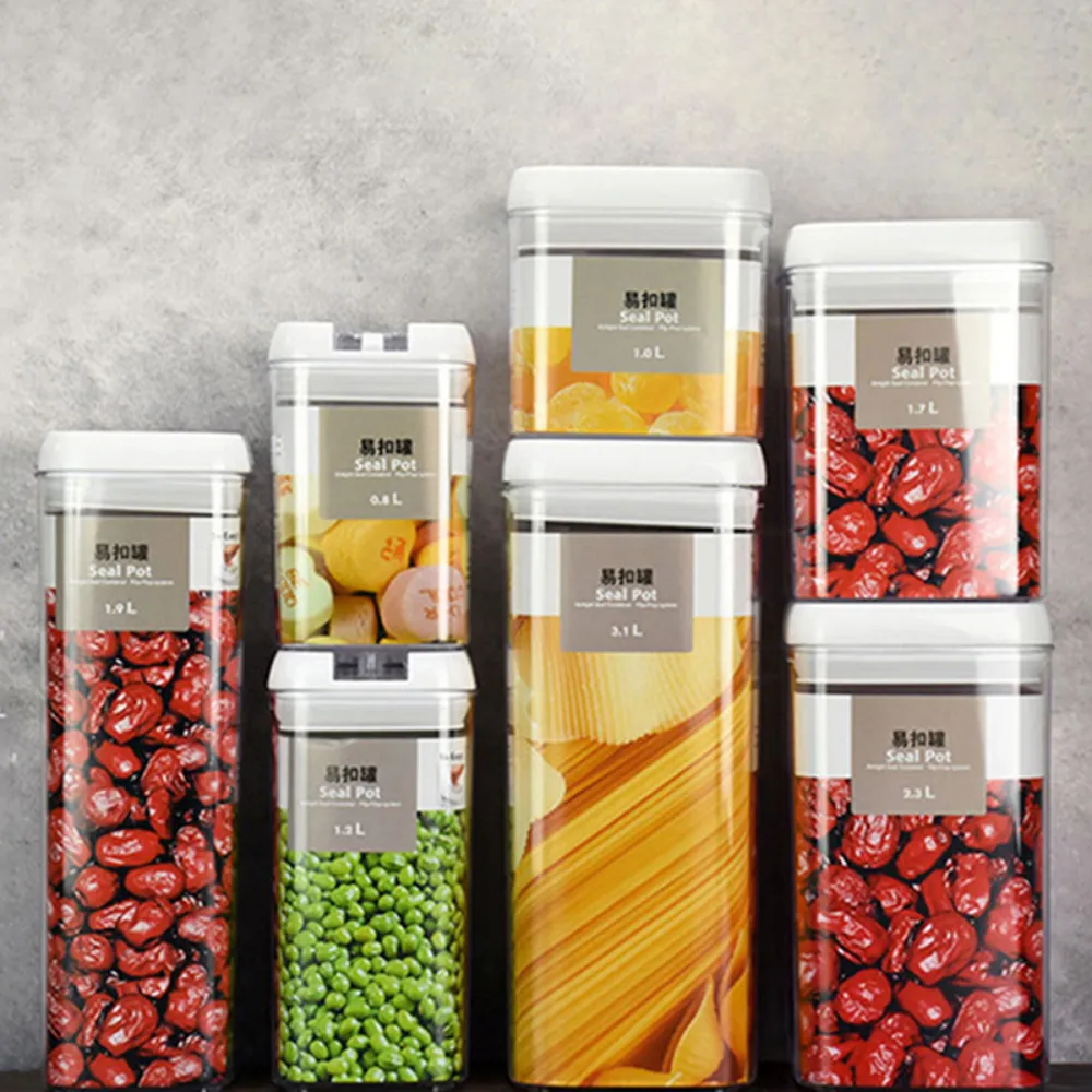 Airtight Food Storage Organizers - 5 Pieces