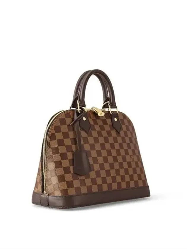 Alma PM Damier Tote Louis Vuitton Bag Brown