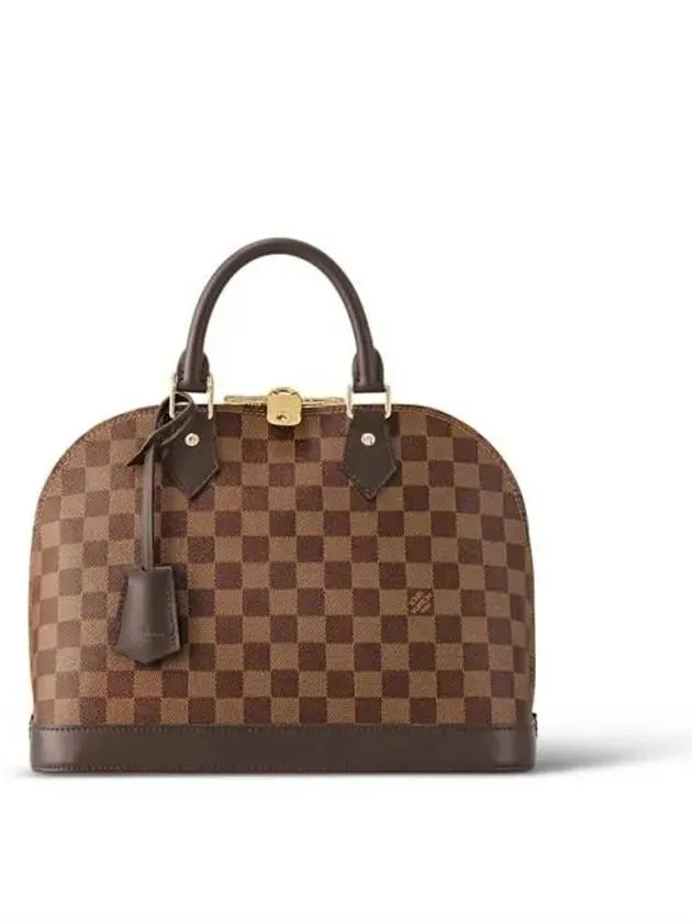 Alma PM Damier Tote Louis Vuitton Bag Brown