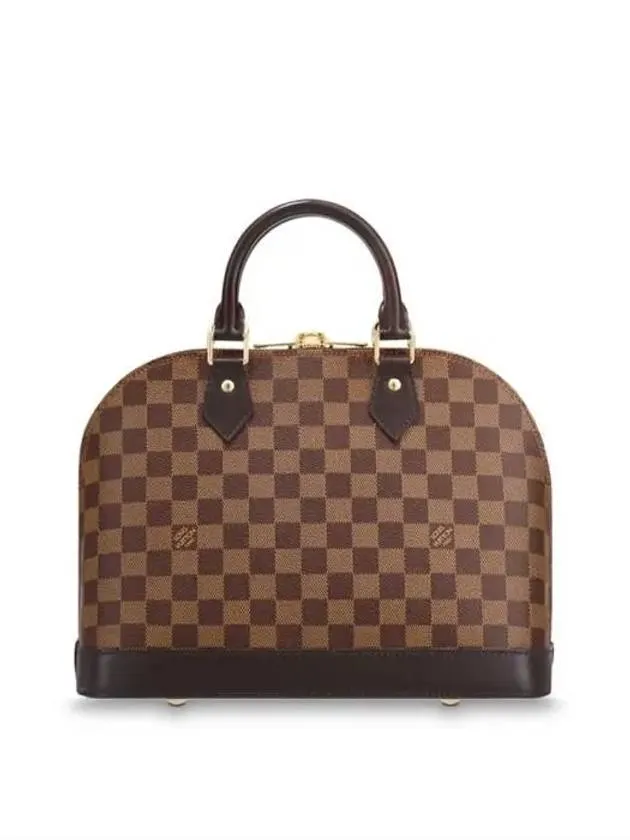 Alma PM Damier Tote Louis Vuitton Bag Brown