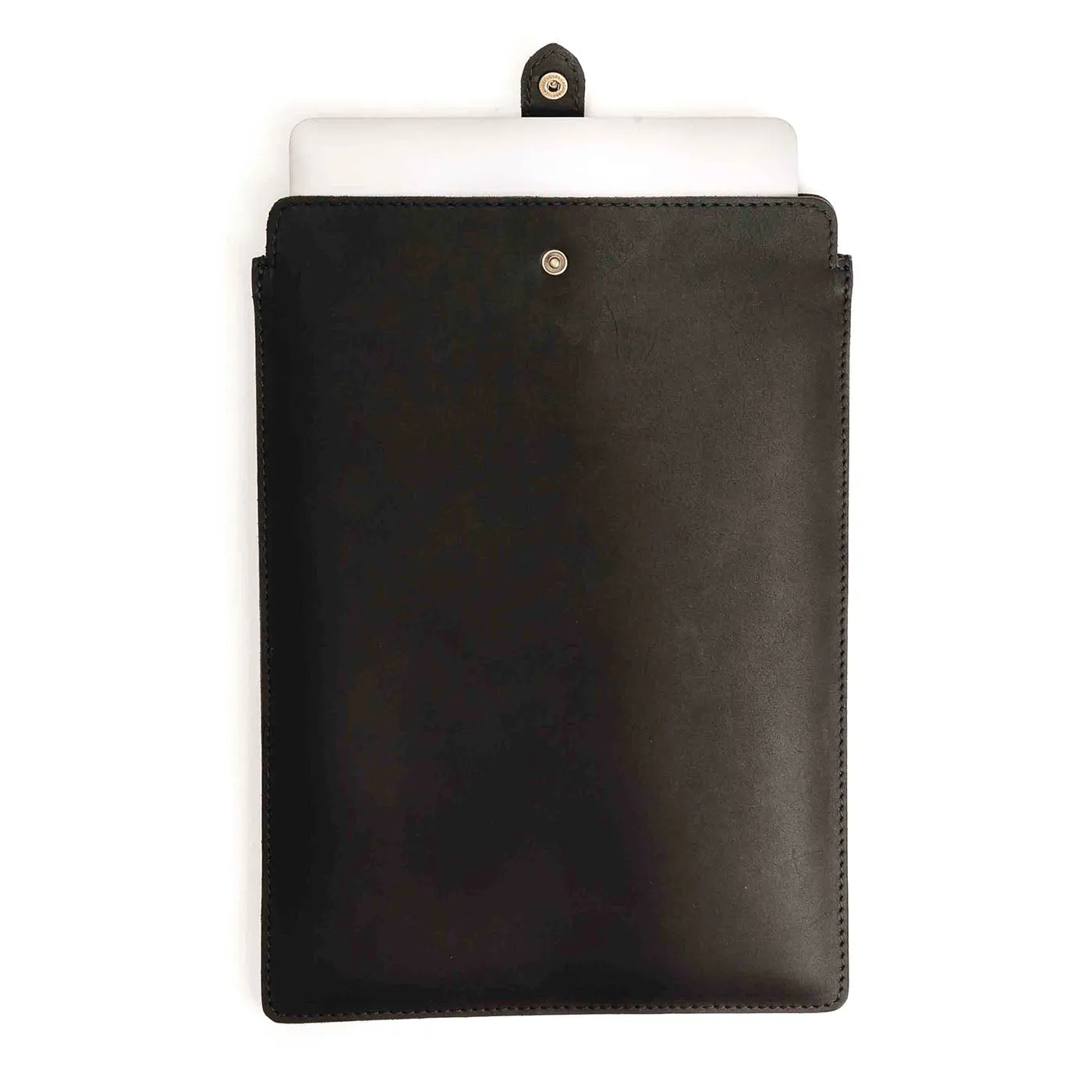 'Almost Perfect' Leather Laptop Sleeve