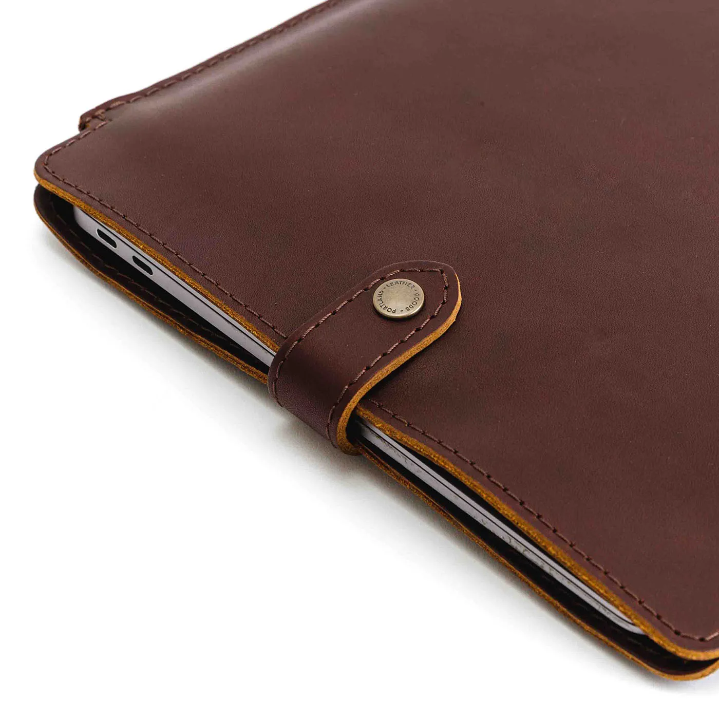 'Almost Perfect' Leather Laptop Sleeve