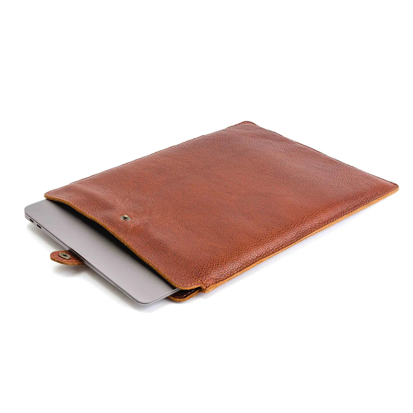 'Almost Perfect' Leather Laptop Sleeve