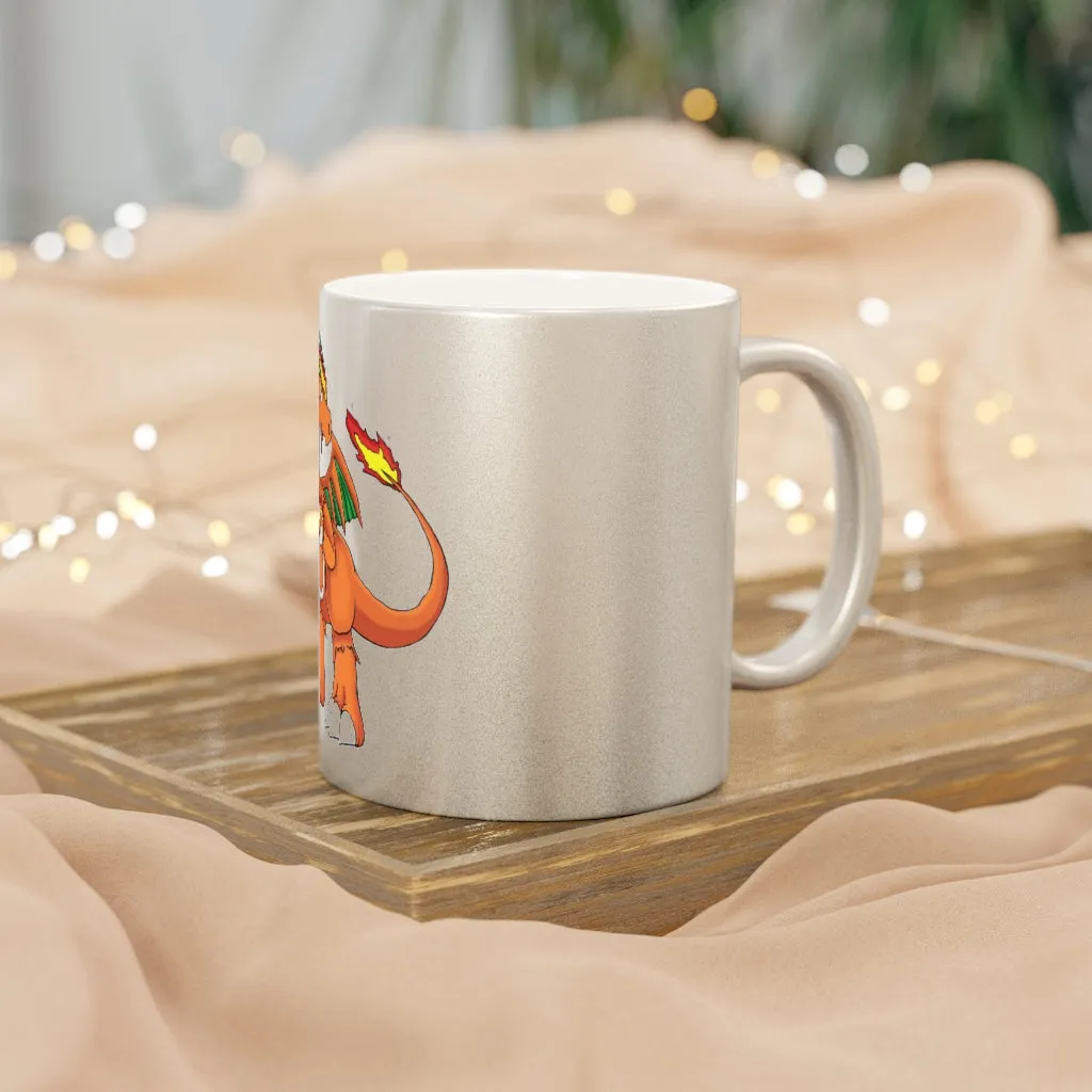 Angetiron Metallic Mug (Silver / Gold)