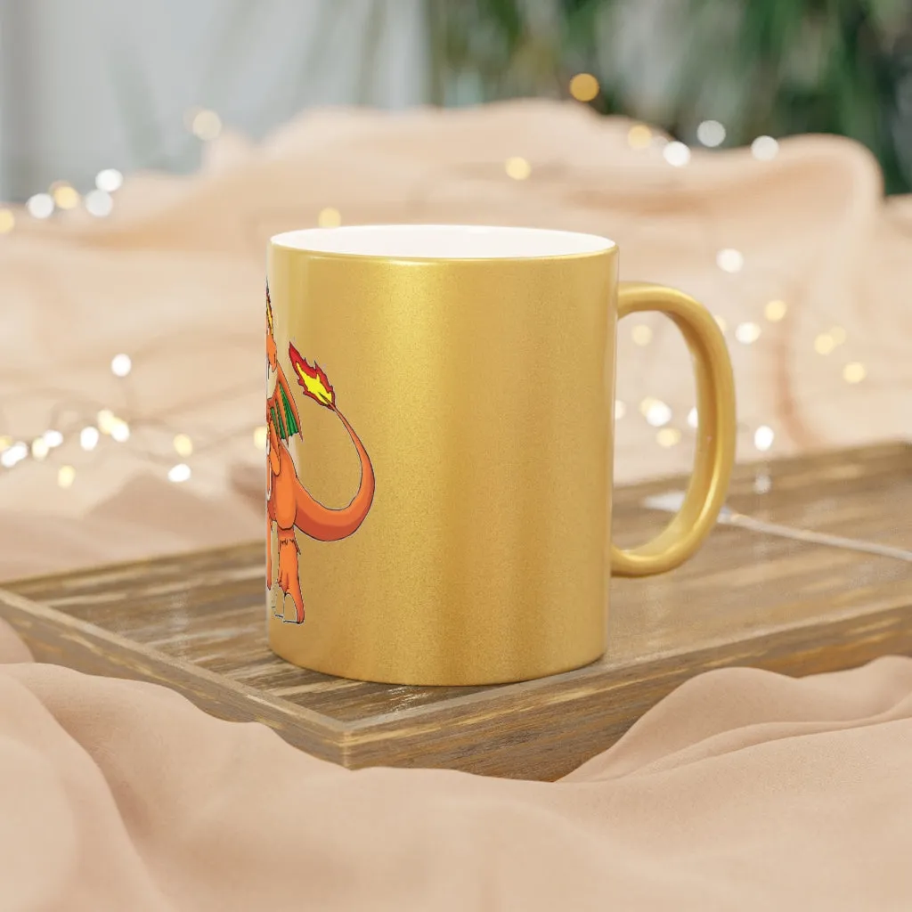 Angetiron Metallic Mug (Silver / Gold)