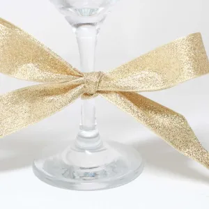 Berisfords Metallic Lamé Ribbon GOLD