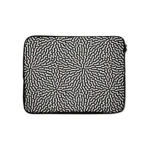 Black & White Drops Laptop Sleeve