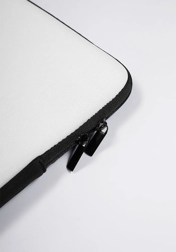 Black & White Drops Laptop Sleeve