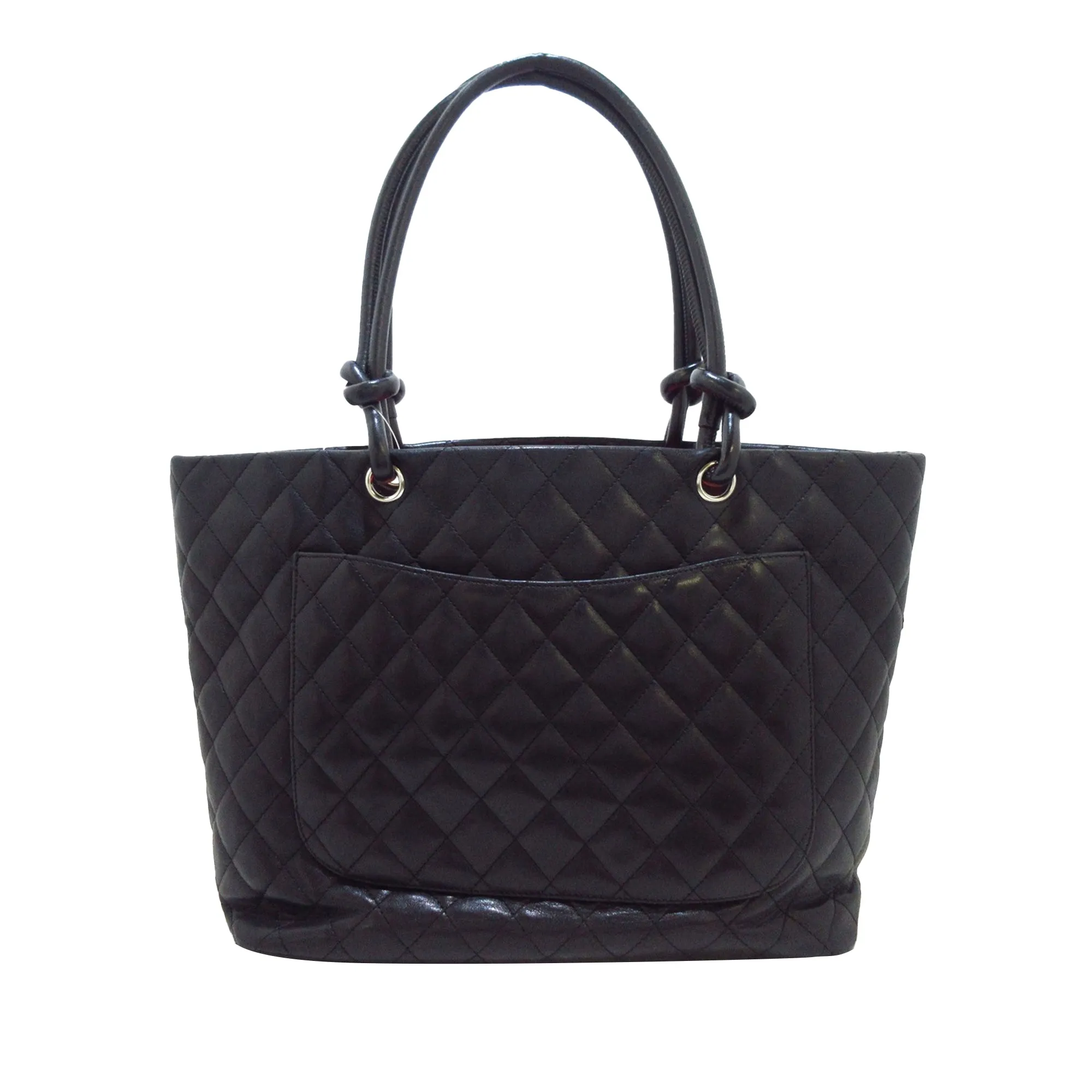 Black Chanel Large Cambon Ligne Tote