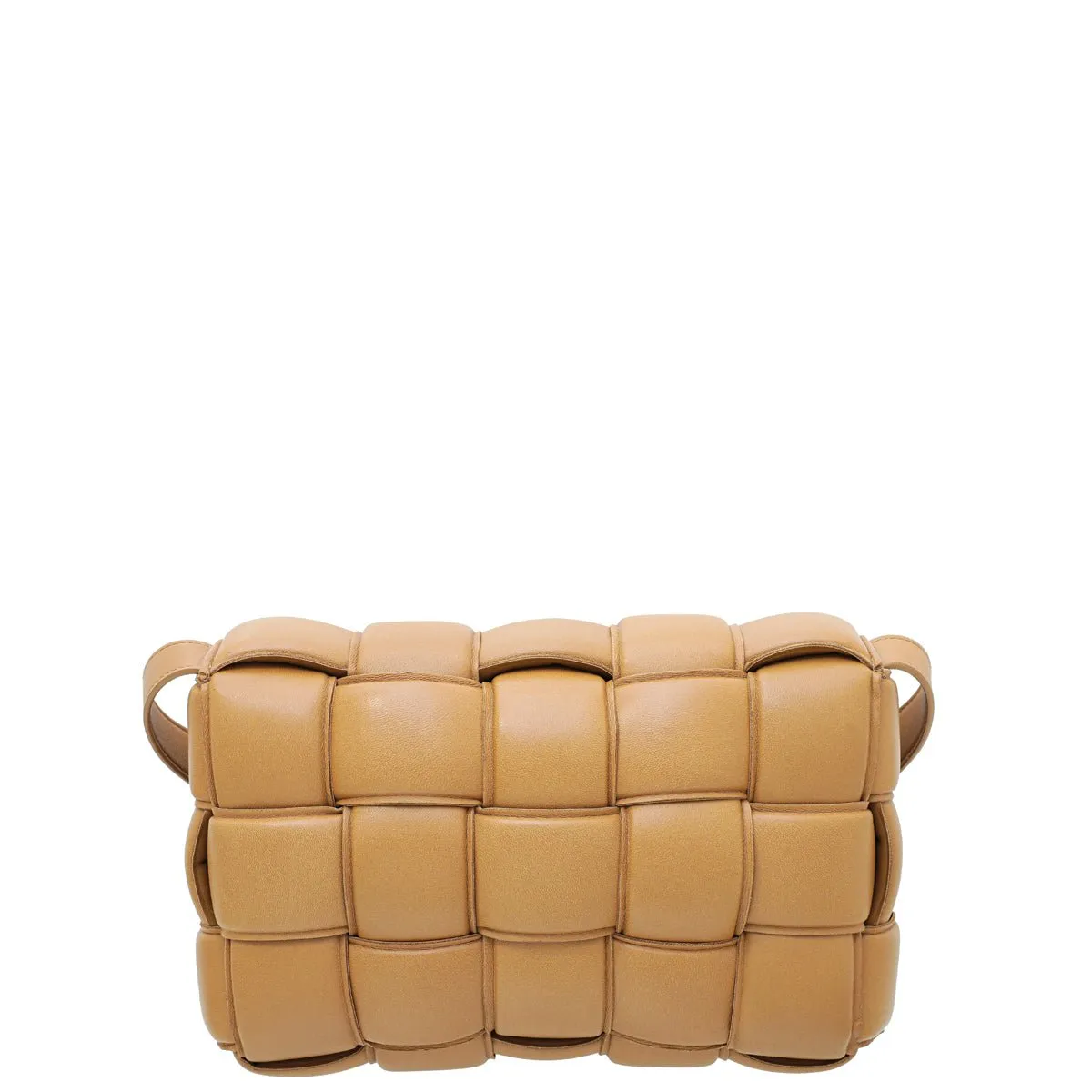 Bottega Veneta Caramel Padded Cassette Bag