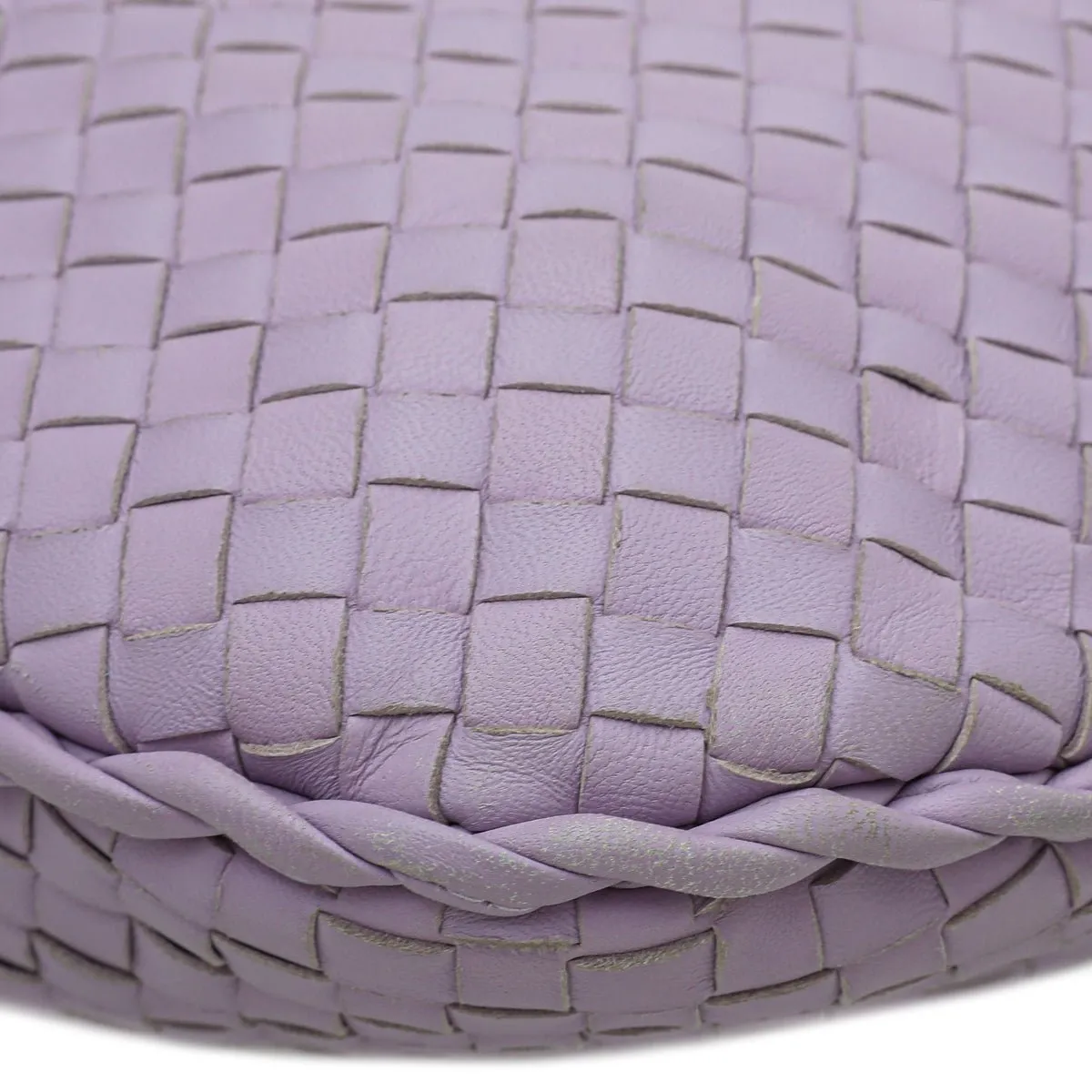 Bottega Veneta Lilac Intrecciato Hobo Bag