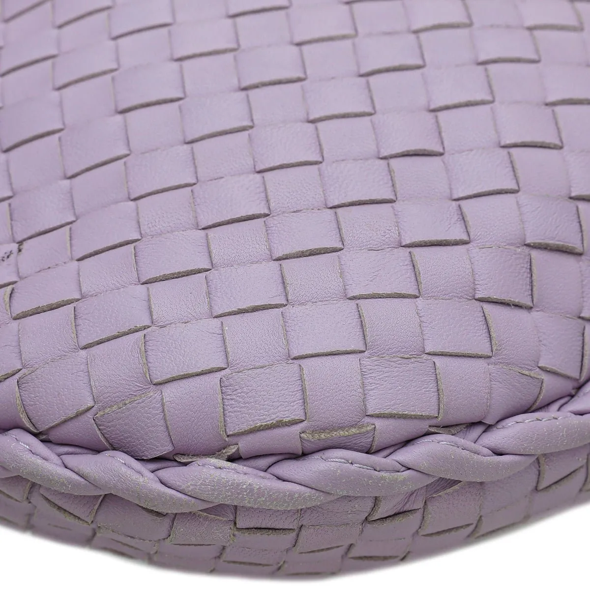 Bottega Veneta Lilac Intrecciato Hobo Bag