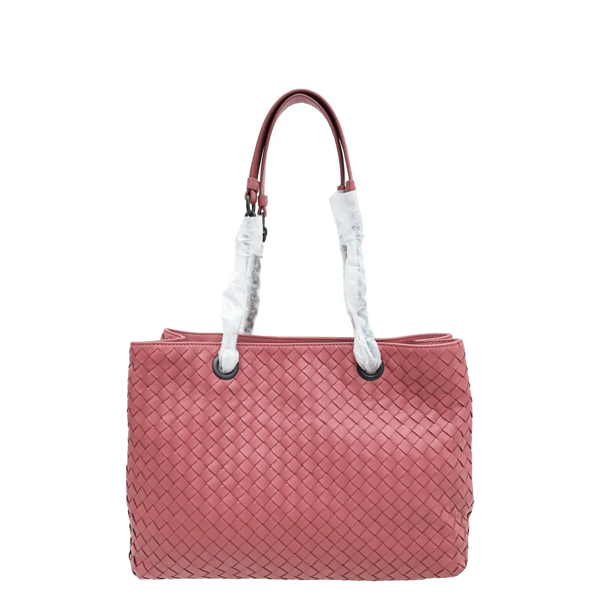 Bottega Veneta Old Rose Intrecciato Classic Tote Bag