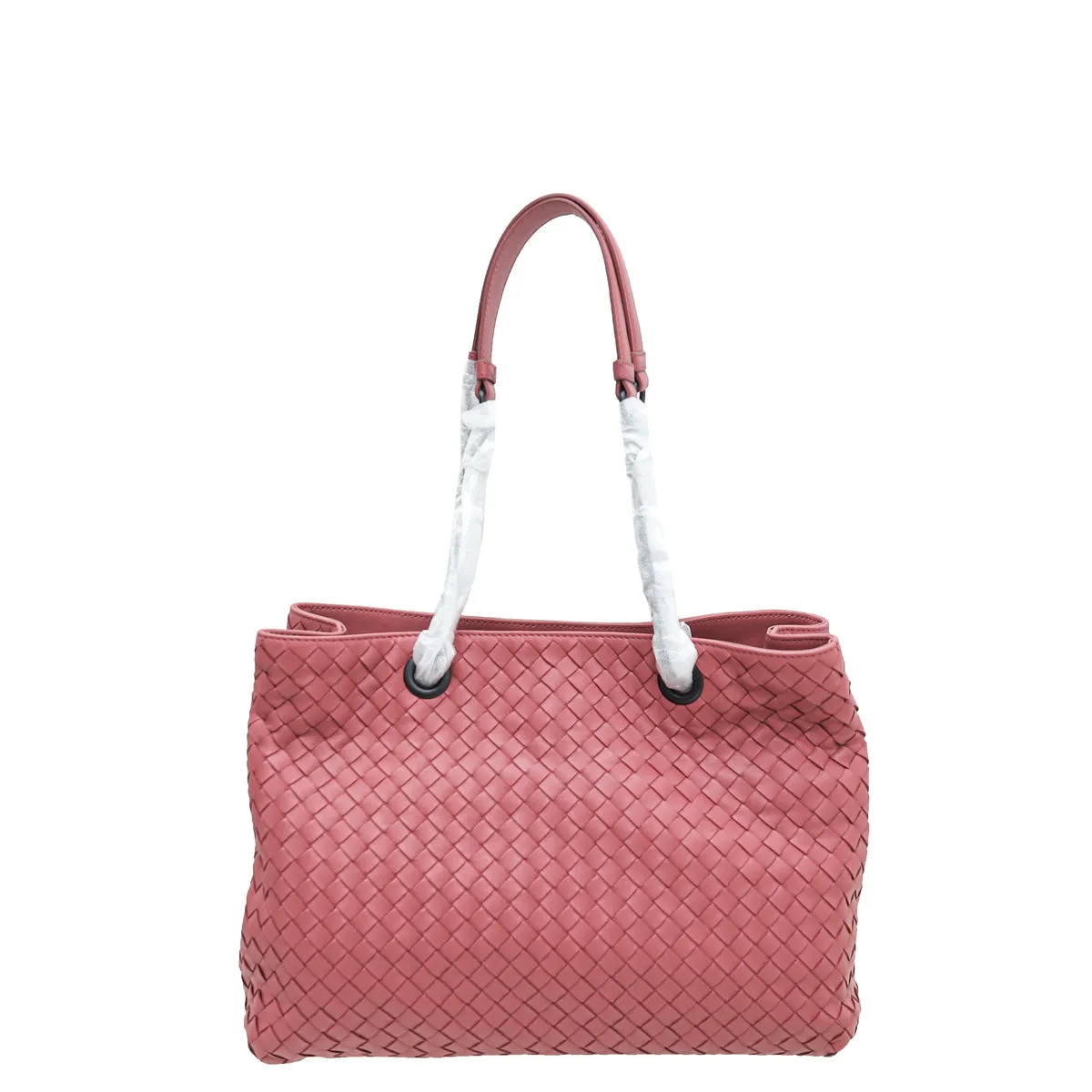 Bottega Veneta Old Rose Intrecciato Classic Tote Bag