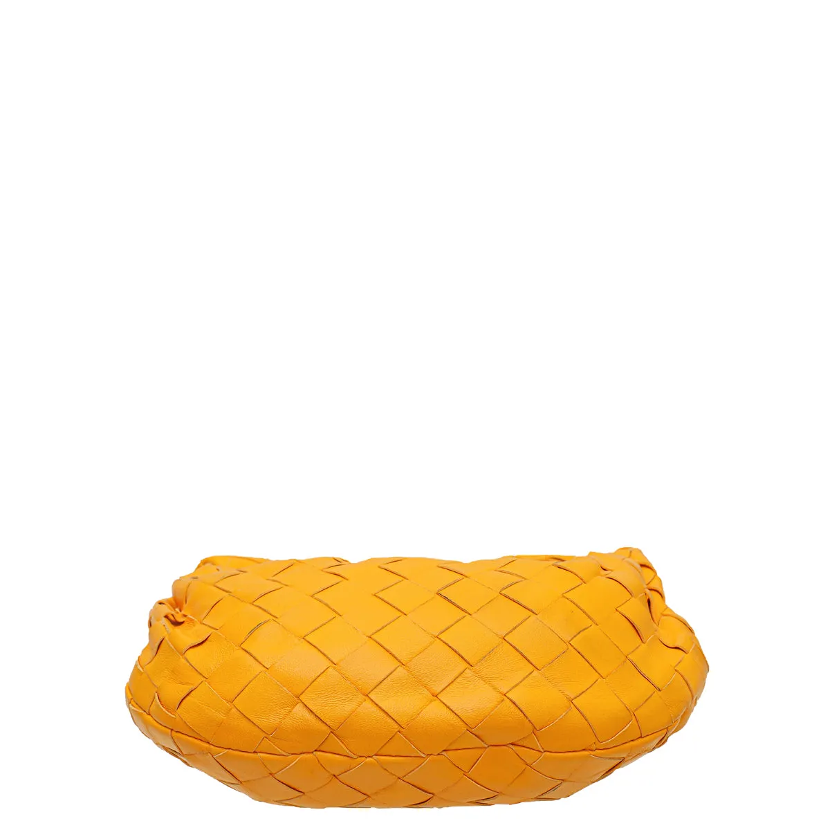 Bottega Veneta Orange Intrecciato Nappa Jodie Mini Bag