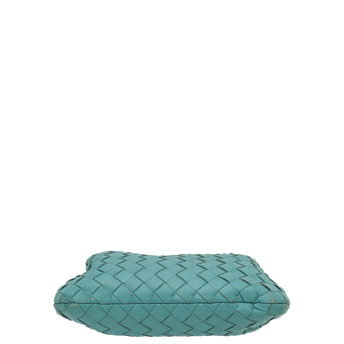 Bottega Veneta Teal Intrecciato Nappa Jodie Bag