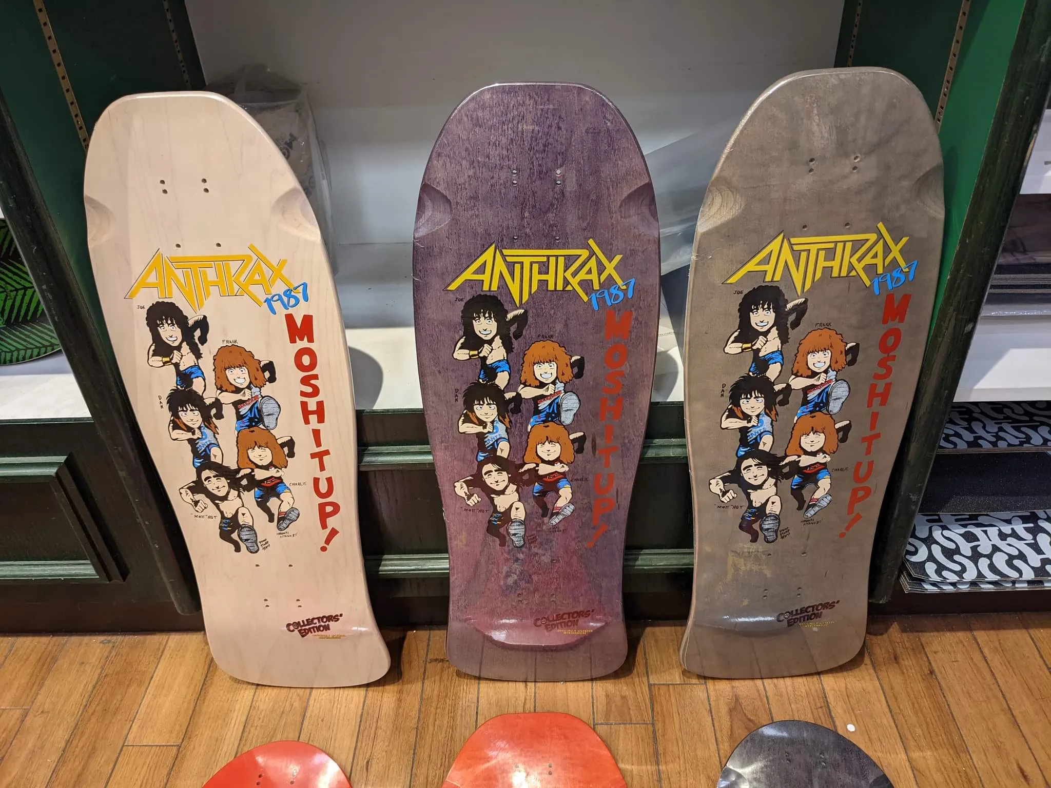 Brand-X Anthrax 1987 Skateboard Deck