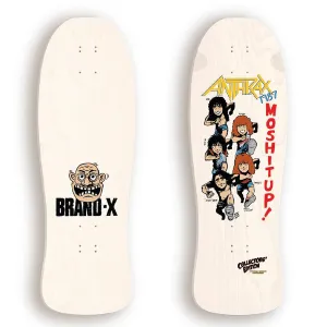 Brand-X Anthrax 1987 Skateboard Deck