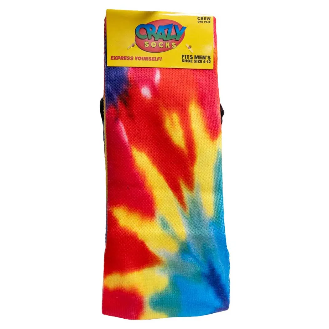 Crazy Socks Smoking Themed Crew Socks