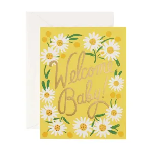 Daisy Baby Card