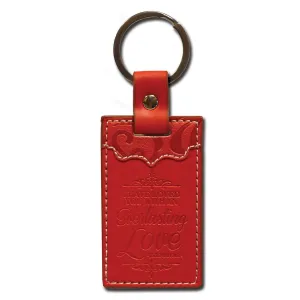 Divine Details: Keychain Red Everlasting Love