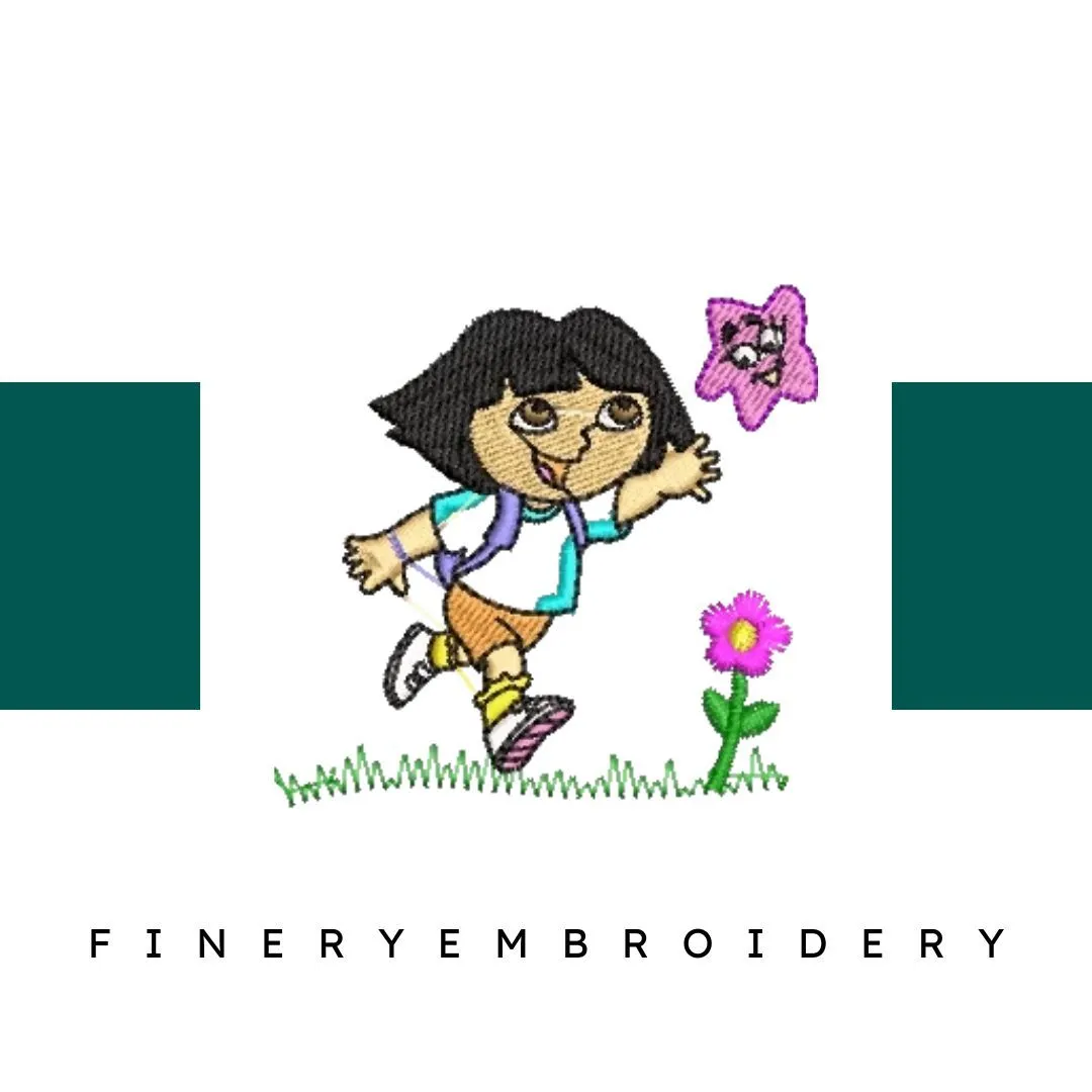 Dora - Pack of 28 Designs - Embroidery Design