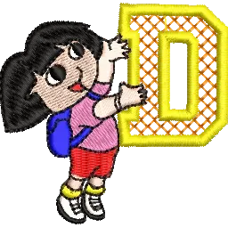 Dora - Pack of 28 Designs - Embroidery Design