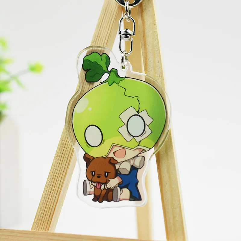 DR STONE Character Style Acrylic Keychains