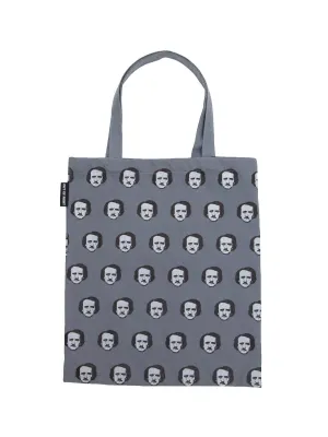 Edgar Allan Poe-ka Dots tote bag