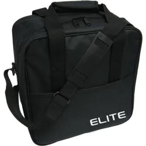 Elite Single Tote Bowling Bag Black