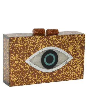 EVIL EYE CLUTCH HANDBAG