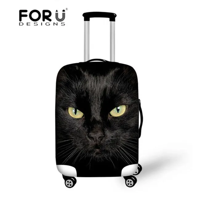 FORUDESIGNS Case Cover Scenery Elastic Travel Accessories for 18-30 inch Suitcase Luggage Protect Cover Fashion Suitcase Covers