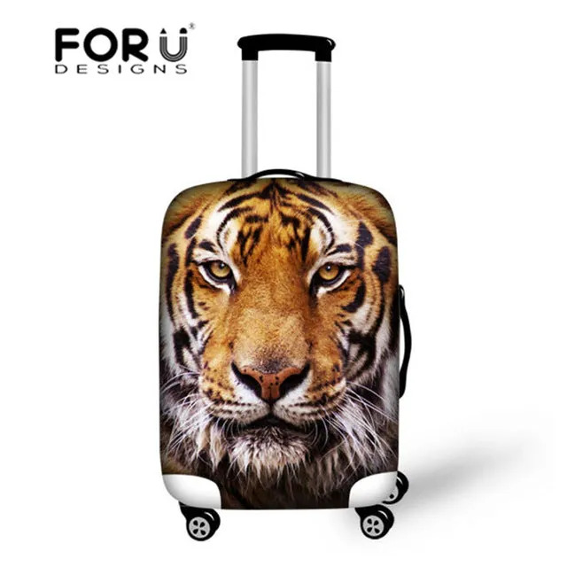 FORUDESIGNS Case Cover Scenery Elastic Travel Accessories for 18-30 inch Suitcase Luggage Protect Cover Fashion Suitcase Covers