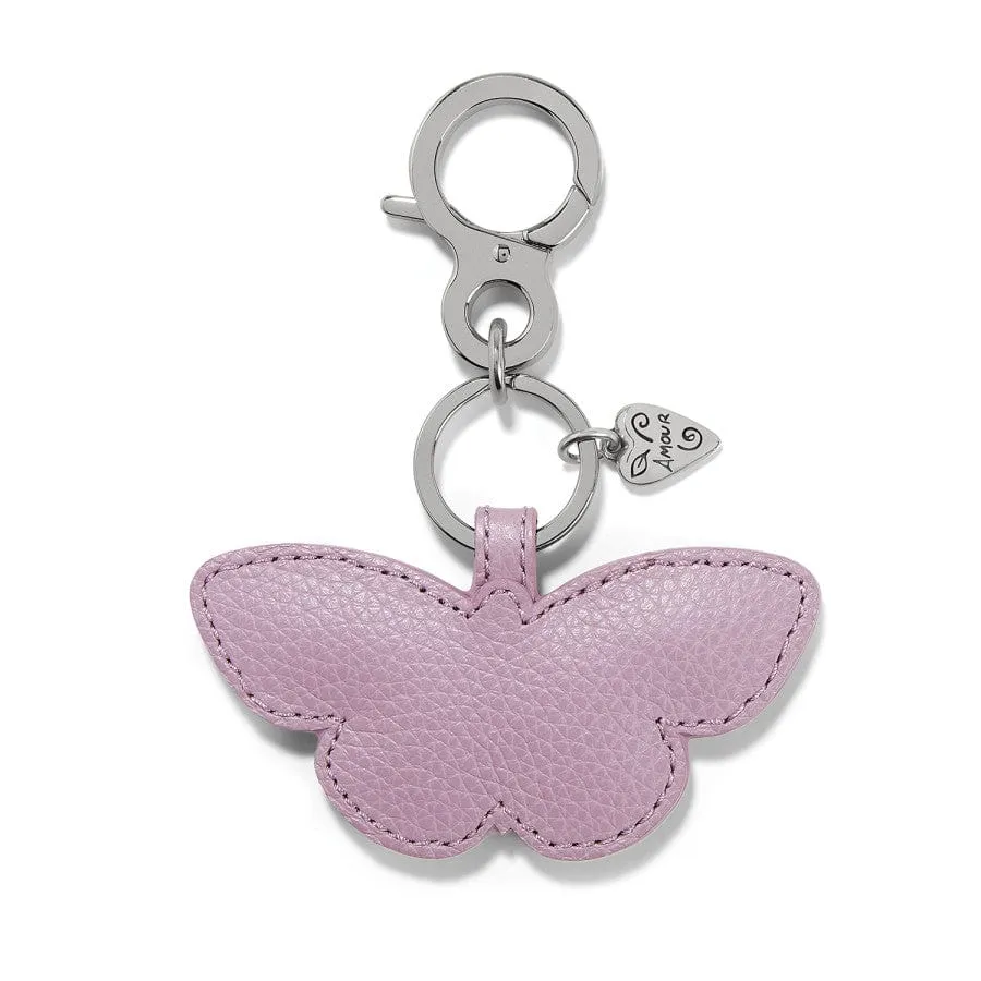 French Garden Butterfly Handbag Fob