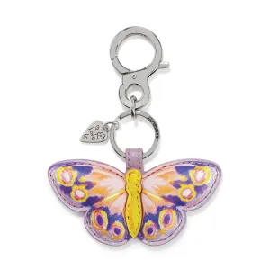 French Garden Butterfly Handbag Fob