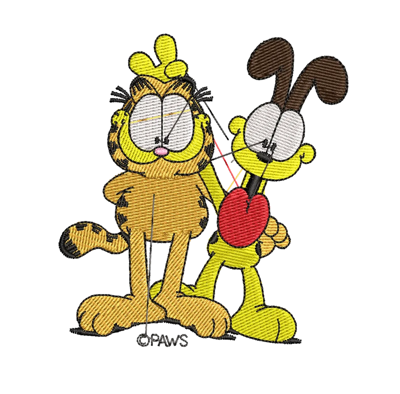 Garfield 16 - Embroidery Design