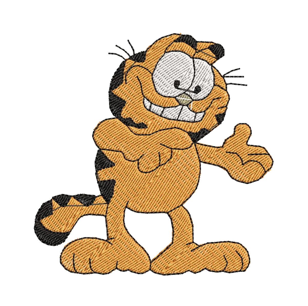 Garfield 21 - Embroidery Design